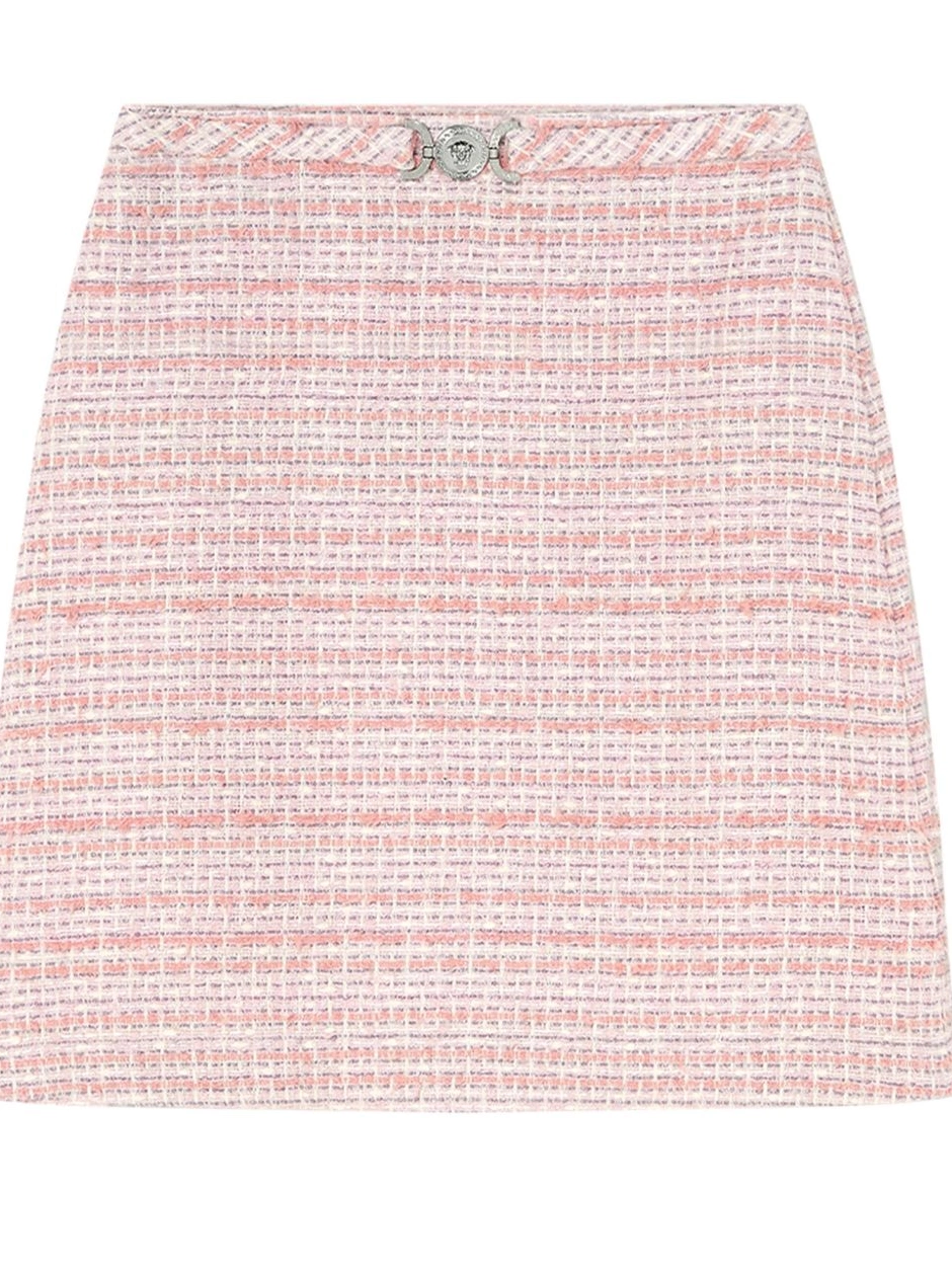 Affordable skirt Versace tweed A-line Women 0807